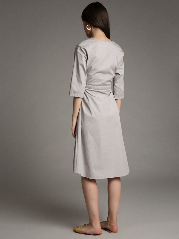 Emka Fashion Платье 94618 PL1027/times Серый