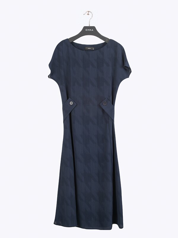 Emka Fashion Платье 94621 PL1011/desert темно-синий