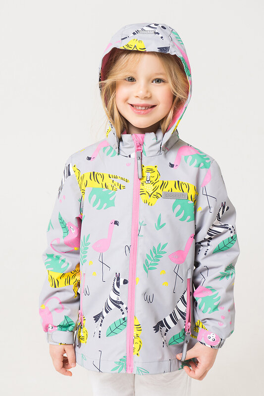 CROCKID Куртка 96959 ВК 32090/н/1 ГР светло-серый5