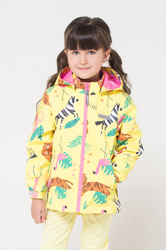 CROCKID Куртка 96960 ВК 32090/н/2 ГР бледно-желтый2