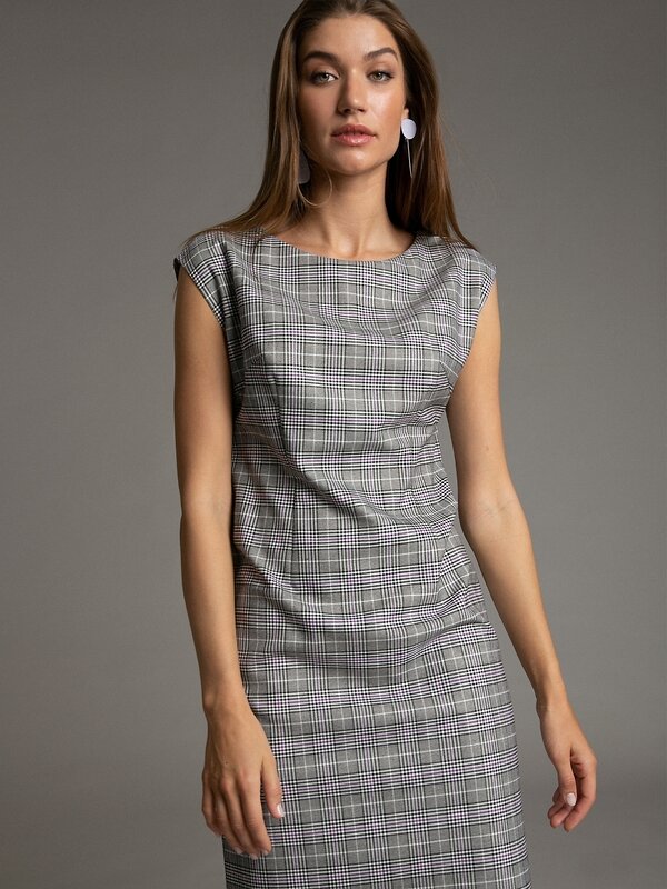 Emka Fashion Платье 97672 PL1016/sever Серый