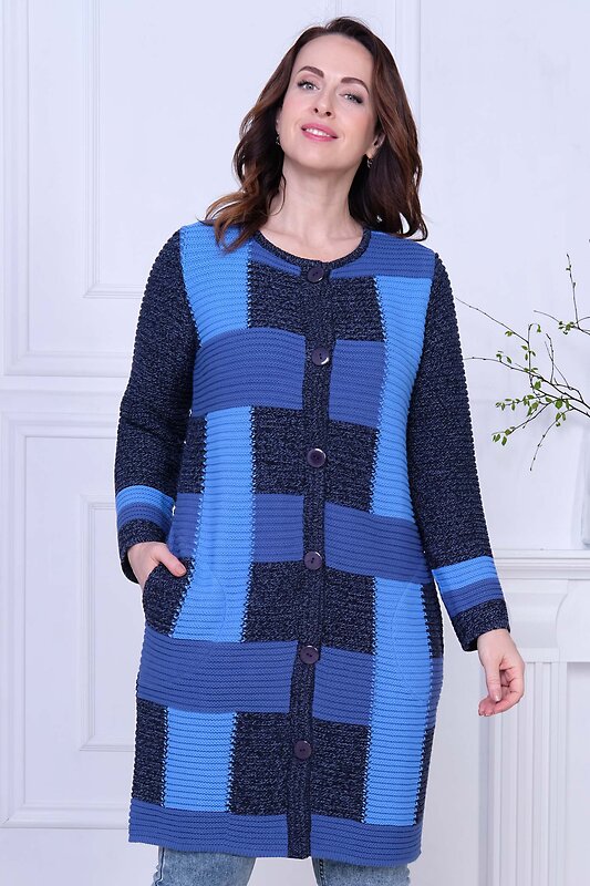 Ankoli Кардиган 98661 35651 джинсовый микс