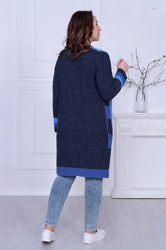 Ankoli Кардиган 98661 35651 джинсовый микс