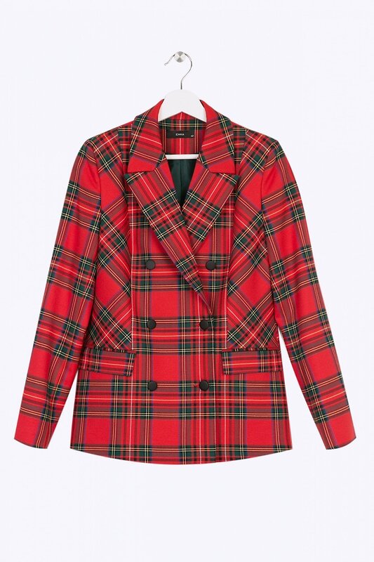 Emka Fashion Жакет 98851 ML561/sandy красный, черный, зеленый