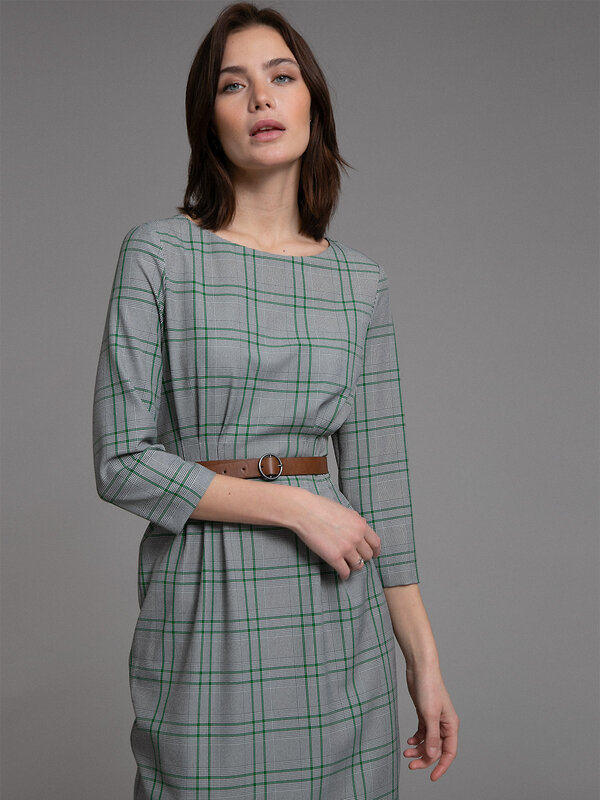 Emka Fashion Платье 98852 PL1025/recently Серый