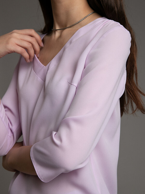 Emka Fashion Блузка 98856 B2502/lolla сиреневый
