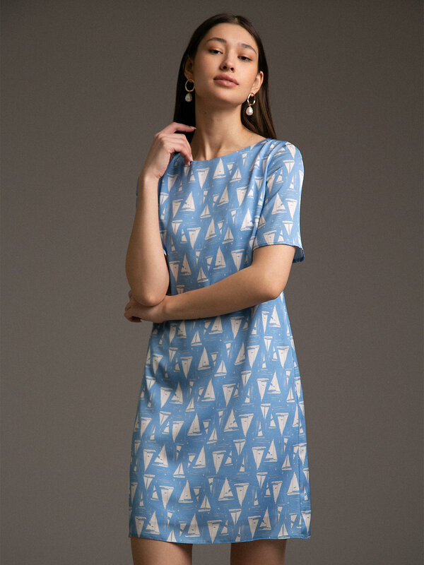 Emka Fashion Платье 98861 PL800/marcus голубой