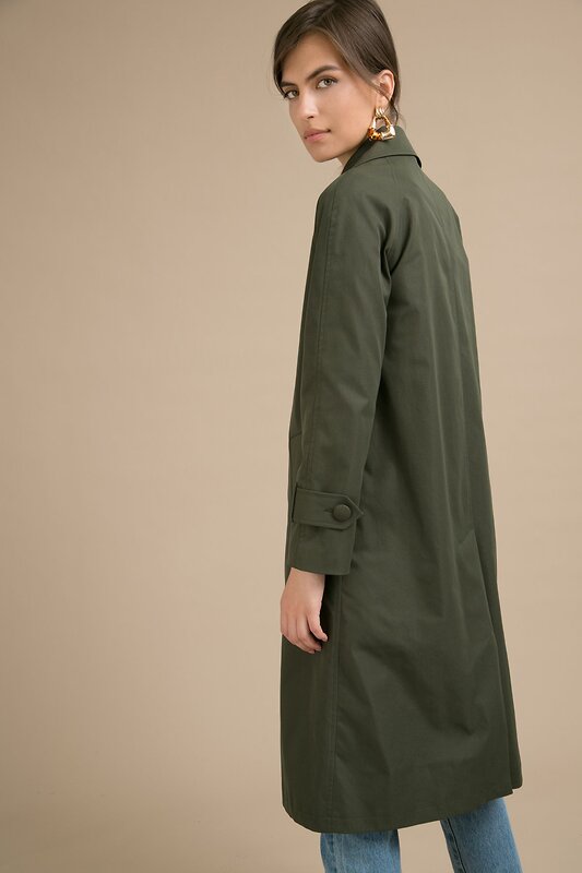 Emka Fashion Плащ 100981 T018/yuko хаки