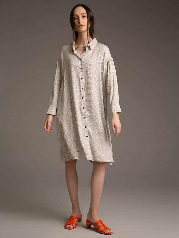 Emka Fashion Платье 100998 PL1026/fruit бежевый