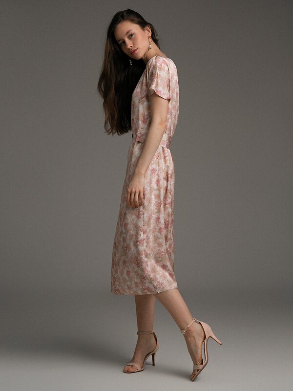 Emka Fashion Платье 101968 PL1011/derly кремовый