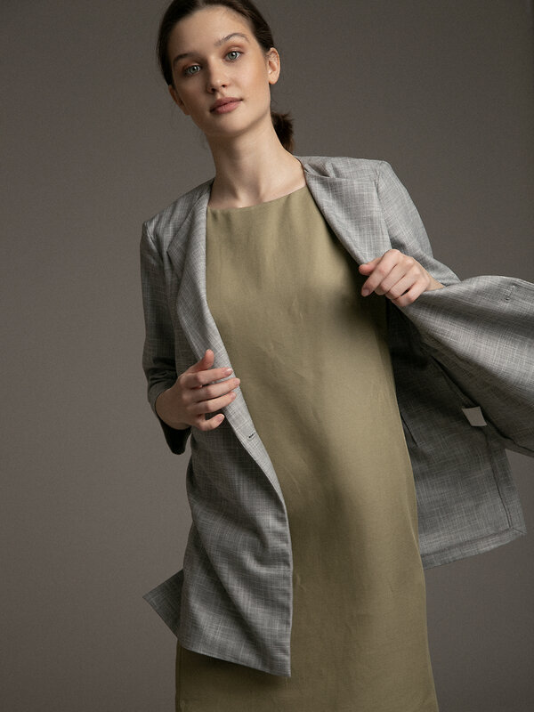 Emka Fashion Платье 101973 PL1037/robin хаки