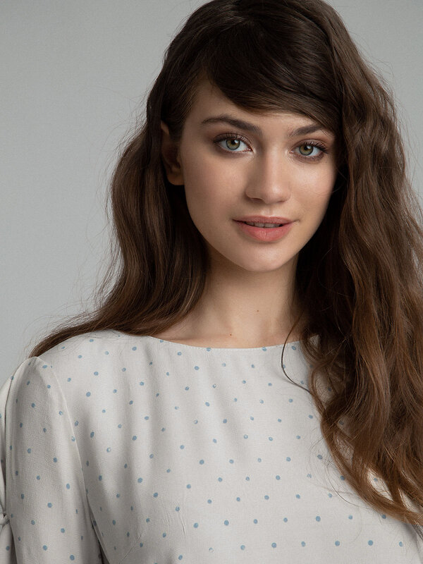 Emka Fashion Блузка 101979 B2533/expert бежевый