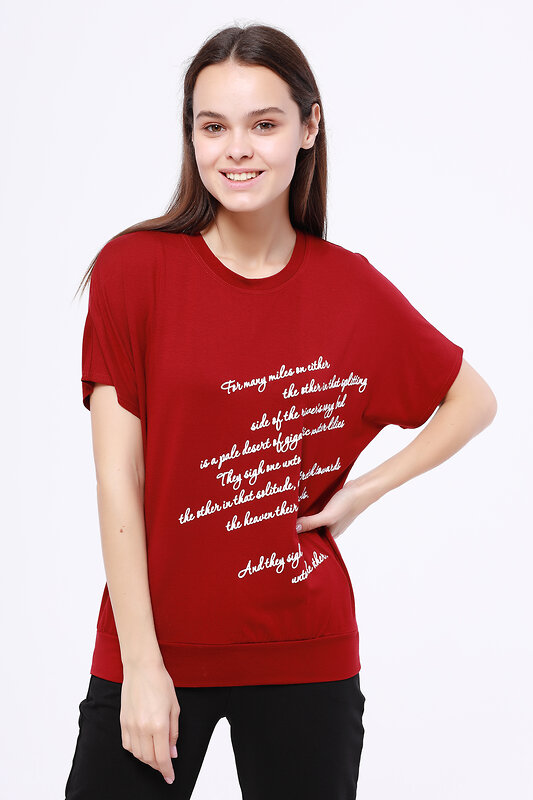 Неженка Футболка 106810 Ф 271 Бордовый