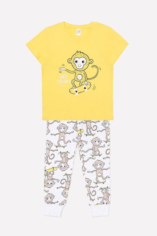 CROCKID Пижама 107505 К 1554 горчица