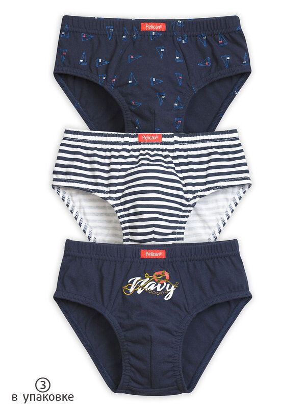 PELICAN Трусы 132383 BULB3187(3) Темно-синий/темно-синий/темно-синий