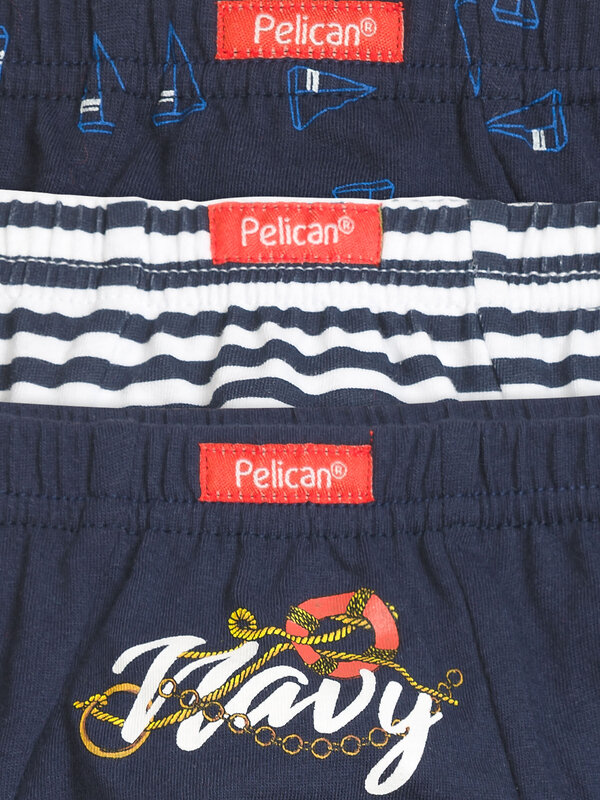 PELICAN Трусы 132383 BULB3187(3) Темно-синий/темно-синий/темно-синий