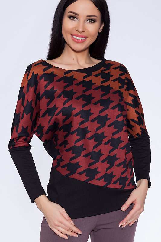 ARGENT Джемпер 26533 ALBT8020 Коричневый/черный