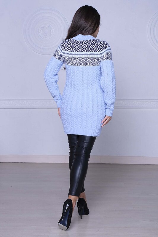 Ankoli Туника 135312 35633 голубой микс