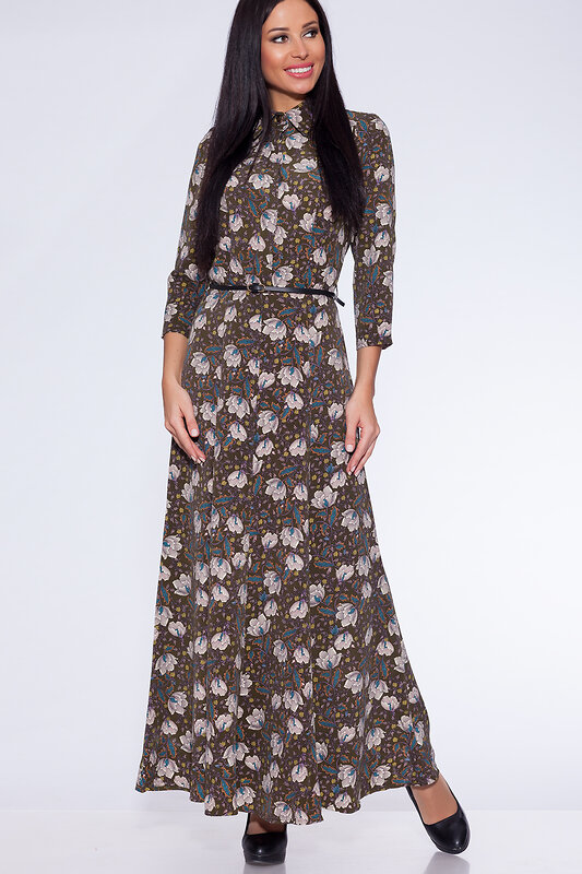 ARGENT Платье 26993 LALDS8024 Зеленый/цветы