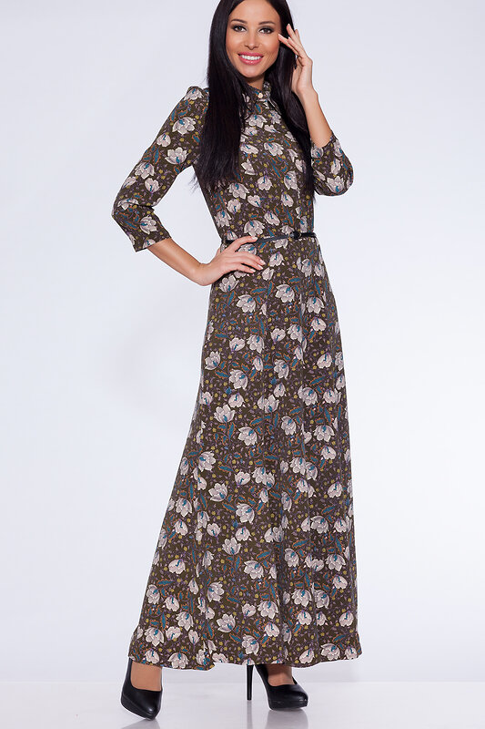 ARGENT Платье 26993 LALDS8024 Зеленый/цветы