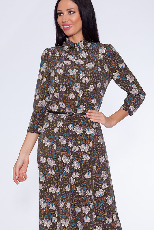 ARGENT Платье 26993 LALDS8024 Зеленый/цветы