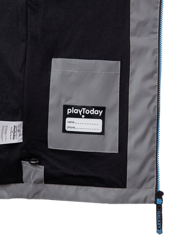 PLAYTODAY Ветровка 154166 12111202 серебристый, черный