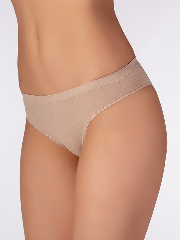 JS Giulia Трусы 159001 BRASILIAN BRIEFS Бежевый