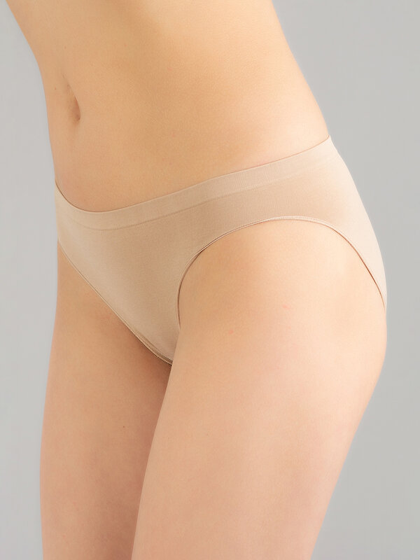 JS Giulia Трусы 162465 HI-LEG BRIEFS Бежевый