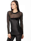 Jadea Блузка 168607 4044 maglia m/l nero