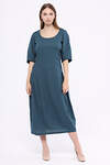 DIMMA Платье 169653 2168 Сине-зеленый