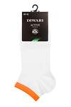 DiWaRi Носки 188066 ACTIVE (короткие) Белый-оранжевый