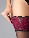 JS Gatta Чулки 232570 ARS AMANDI ROSE nero/rosso gtt