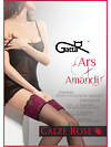 JS Gatta Чулки 232570 ARS AMANDI ROSE nero/rosso gtt
