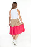 RISE Платье 246677 А500/03 Белый, бежевый,розовый