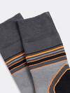 MARK FORMELLE Мужские носки 256490 620T-007 т.серый /оранж