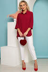 LT Collection Блуза 259100 Б3531 бордо