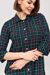 Lika Dress Платье-рубашка 260212 8888 Зеленый