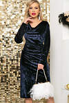 LT Collection Платье 263850 П4594 чернильно-синий