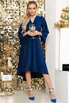 LT Collection Платье 266331 П4767 мерцающий синий