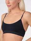 Giulia Топ 271712 CAMI TOP RIB nero