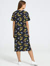 Апрель Платье 273278 1ЖПК4270804н одуванчики на синем