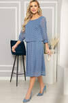 LT Collection Платье 273407 П4969 голубой