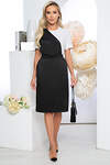 LT Collection Платье 281322 П5314 чёрный, белый
