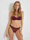 Infinity Lingerie Трусы 288394 31204121894 бордовый