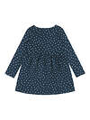 Апрель Платье 290338 1ДПД4017001н белые пятнышки на темно-синем