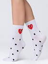 JS Giulia Носки 291688 WS3 TRENDY LOVE bianco