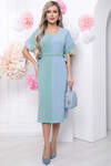LT Collection Платье 296616 П5756 фисташка, голубой
