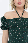 Bellovera Платье 299507 31П5275 тёмно-зеленый