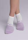 CLEVER Носки 300424 Д5385 белый/св.фиолетовый