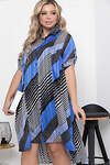 LT Collection Платье 300907 П5821 чёрный, синий